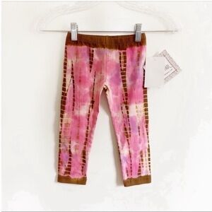 Jak & Peppar Dazed and Confused leggings pink voltage tie dye